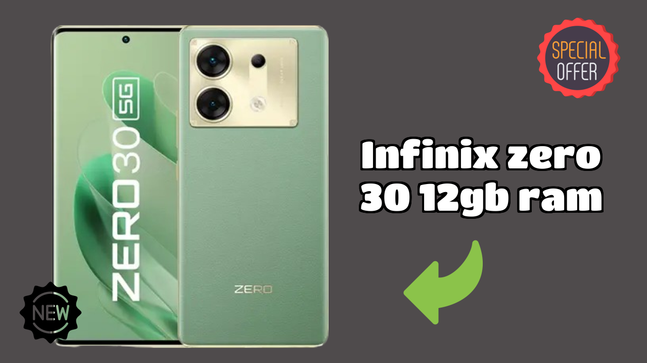 Infinix Zero 30 12GB RAM Display Size: 6.78 Inches (17.22 Cm) Screen Quality