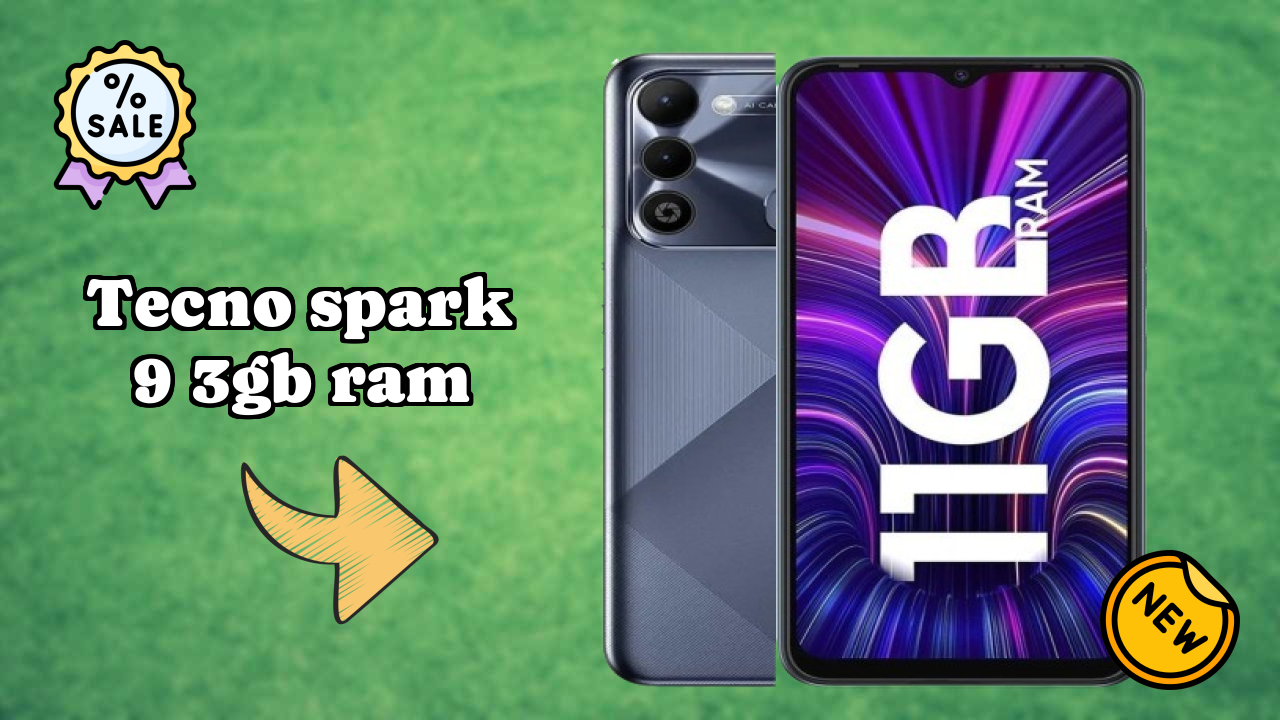 Tecno Spark 9 3GB RAM Battery Life: 5000 MAh How Long Lasts