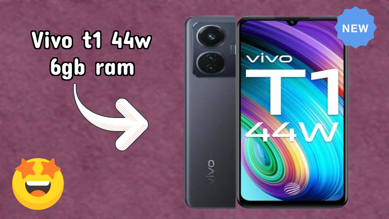 Vivo T1 44W 6GB RAM Review: 6 GB RAM Gaming Tested