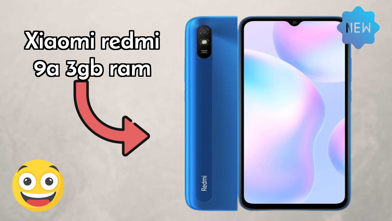 Xiaomi Redmi 9A 3GB RAM Display Size: 6.53 Inches (16.59 Cm) Screen Quality